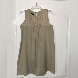 Cute A. Byer beige babydoll style dress.